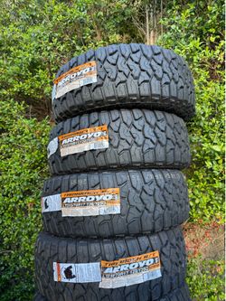 315/70r17 arroyo tires nuevas con 50,000 millas de garantía las 4