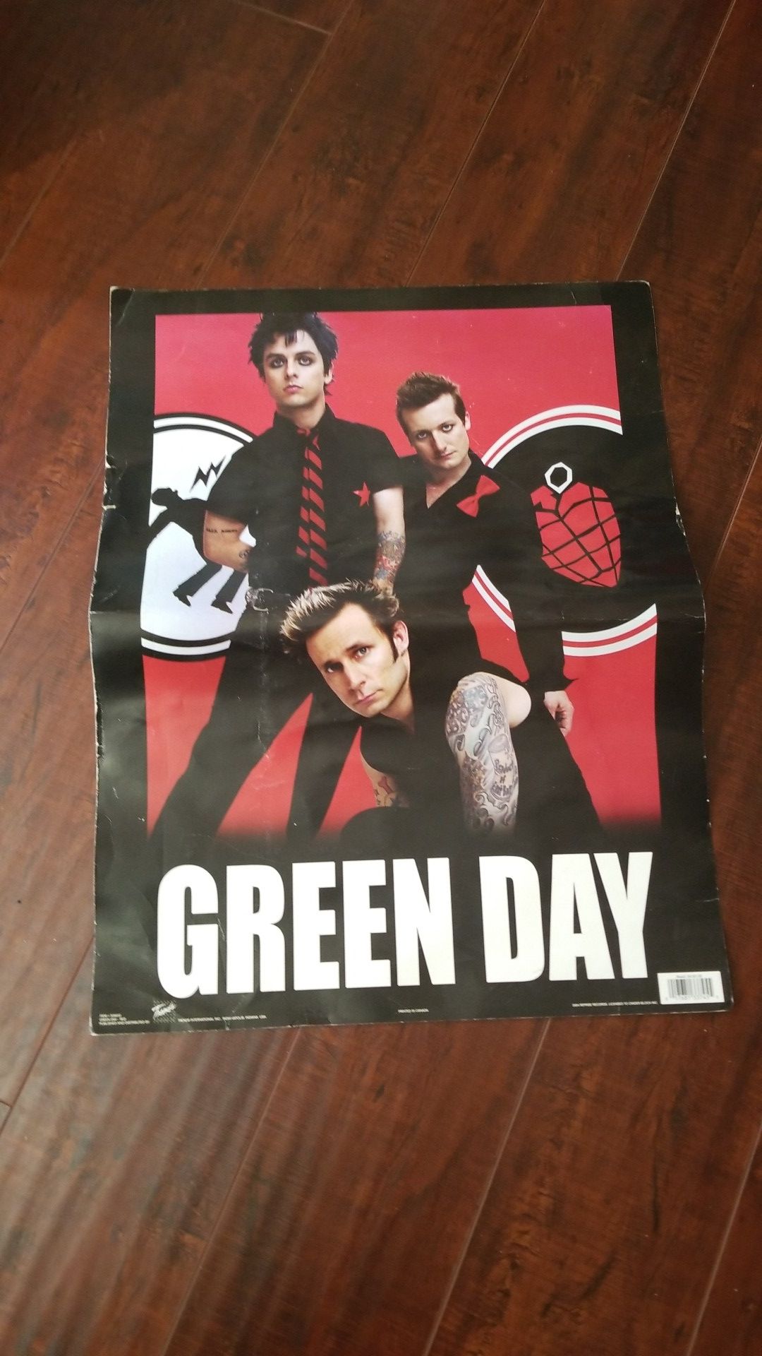 Free green day poster