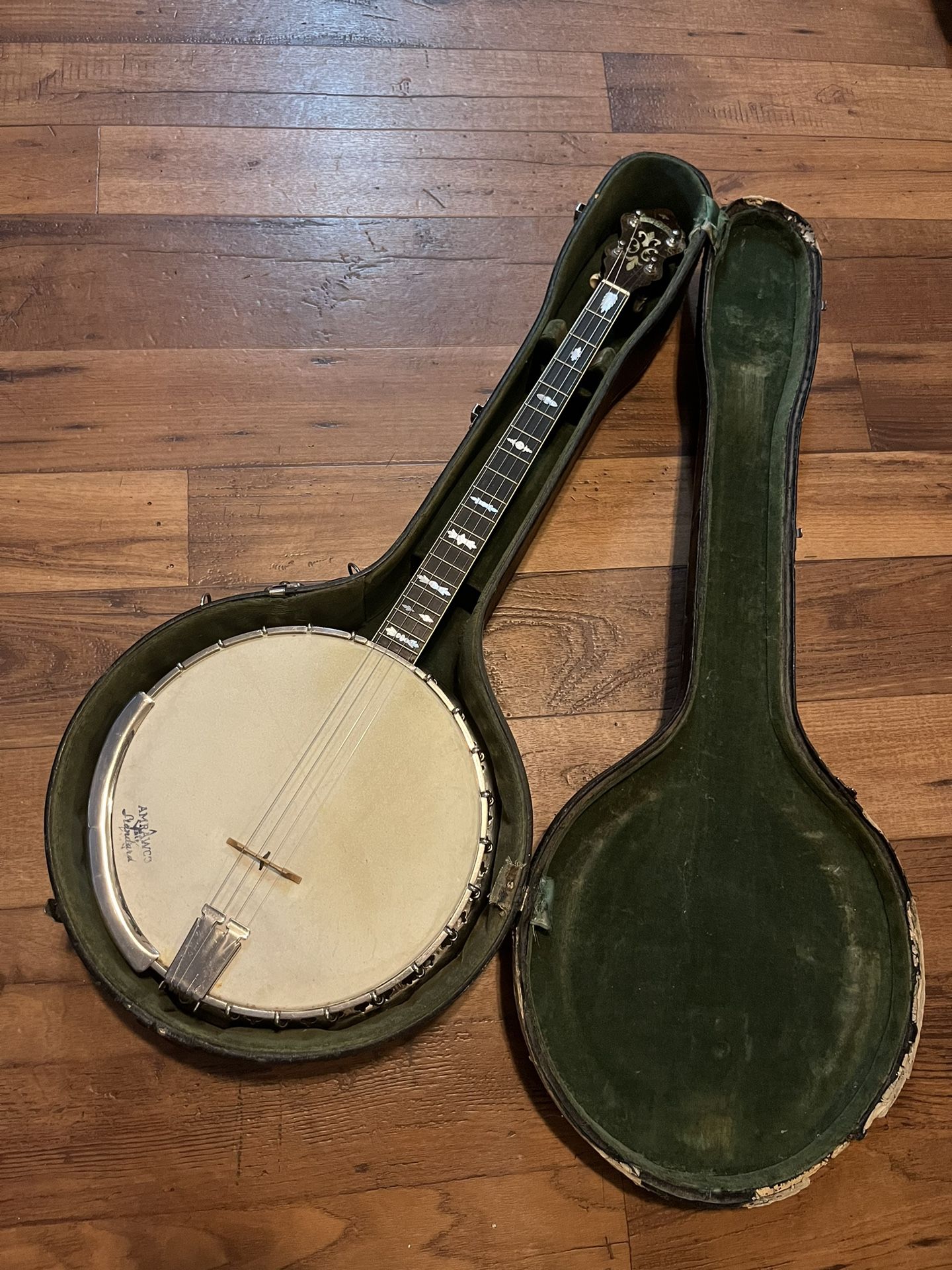 Bacon Supertone Banjo Pre-war 1930s W/ Original CSe