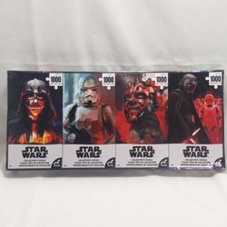 Puzzle 1000 Pieces 4-Pack