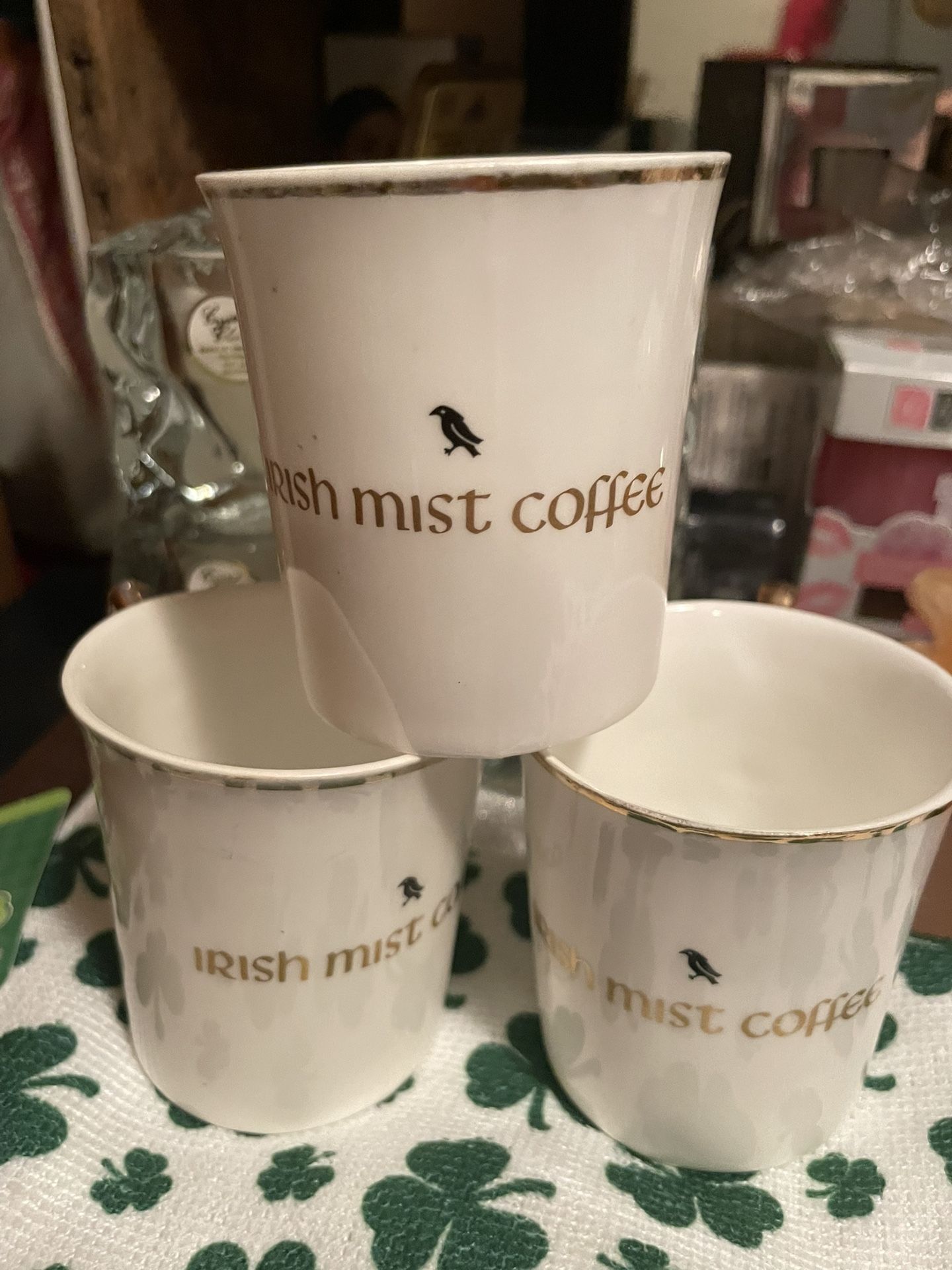 Irish Royal Tara Fine Bone China Irish Mist Cups 3