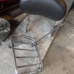 Harley Davidson  Back Rest & Rack 