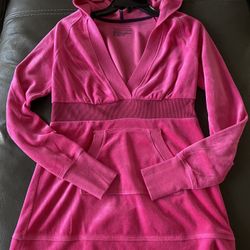 TEK GEAR Women’s Hot Pink Pullover Hoodie Sz Small 