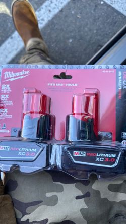 Milwaukee battery new