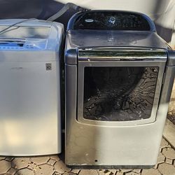 Lg Washer And Whirlpool GAS dryer 