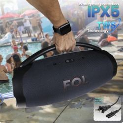 FOL PRO Bluetooth And Portable Professional Speaker with LED Lights 🎶🎶 