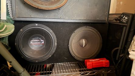 Dual- 12” inch subwoofer BOX ONLY