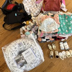 Bundle Of Baby Girl items Clothes 3-6 months READ DESCRIPTION 
