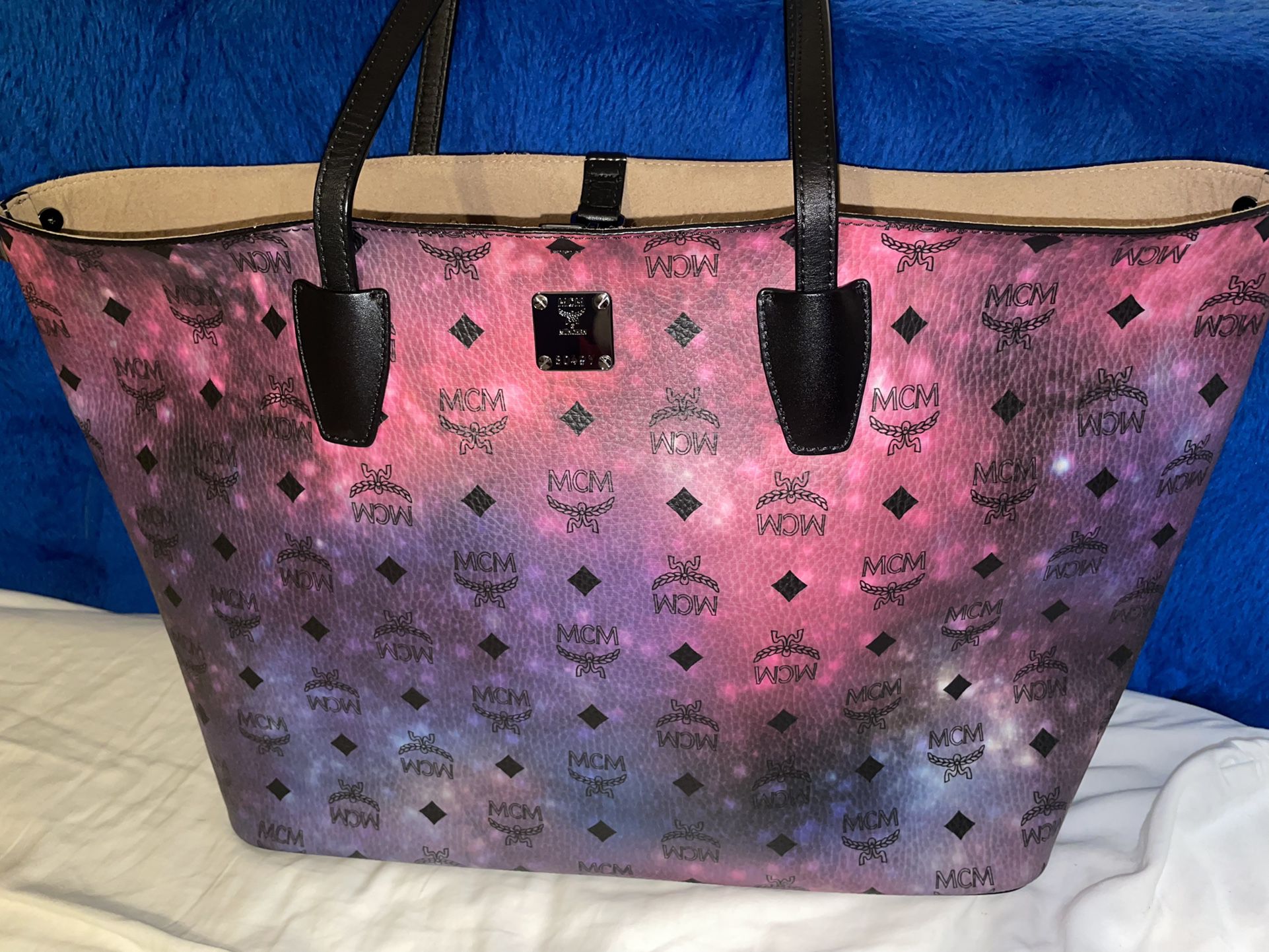 Authentic MCM Galaxy Tote