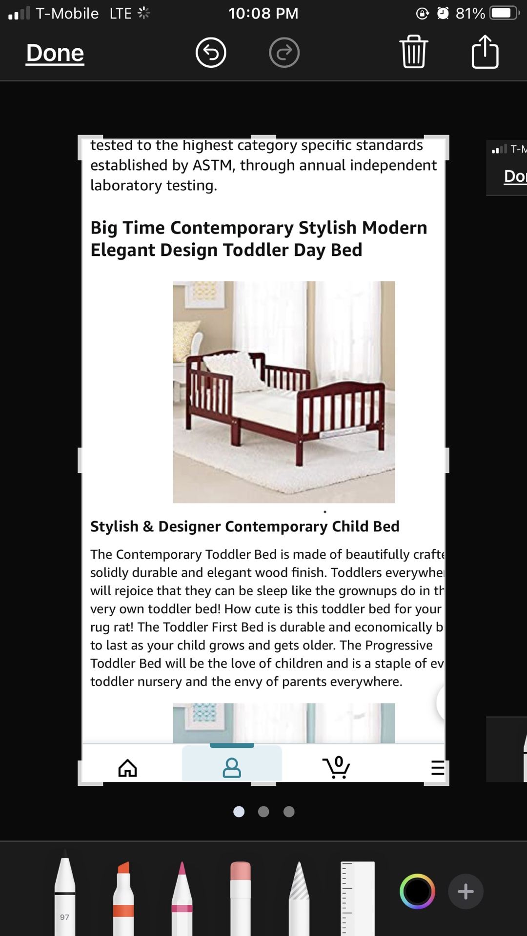 Toddler Bed With Mattress 