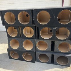 Got More Speaker Boxes 10s And 12s Made From MDF 