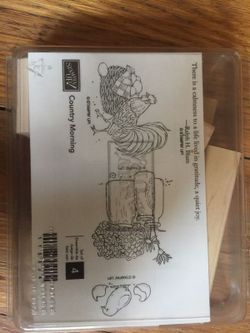 Stampin up Country Morning