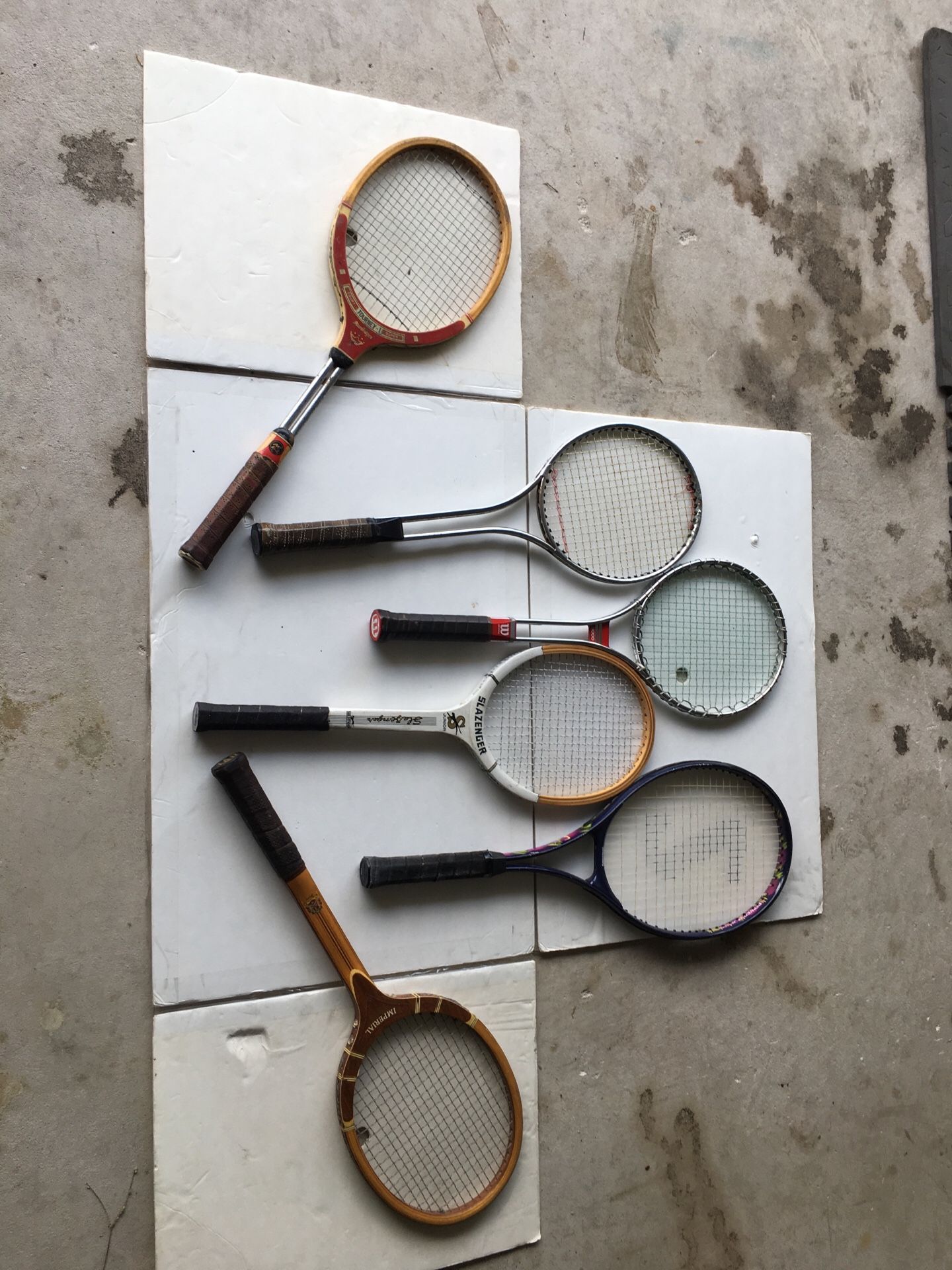 Tennis Rackets Lot