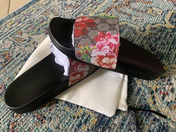 gucci bloom slides sale
