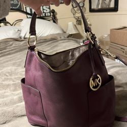 Michael Kors Purple Handbag