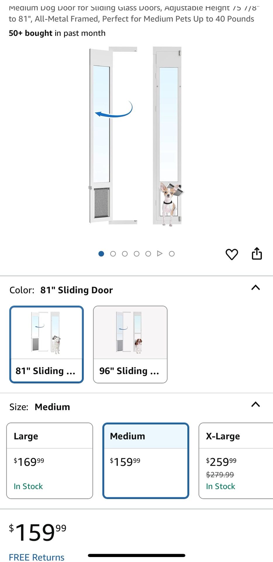Dog Sliding Door