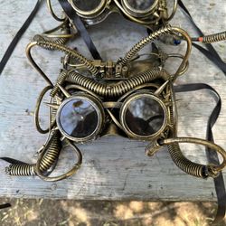 Steampunk Mask - Great For Halloween 3 Total 28 Each 