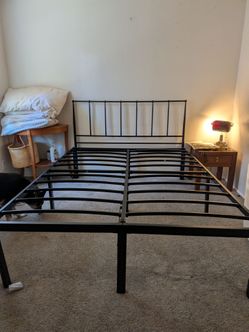 Queen bed frame
