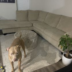 Moving special, 385 Sofa + Storage Ottoman OBO
