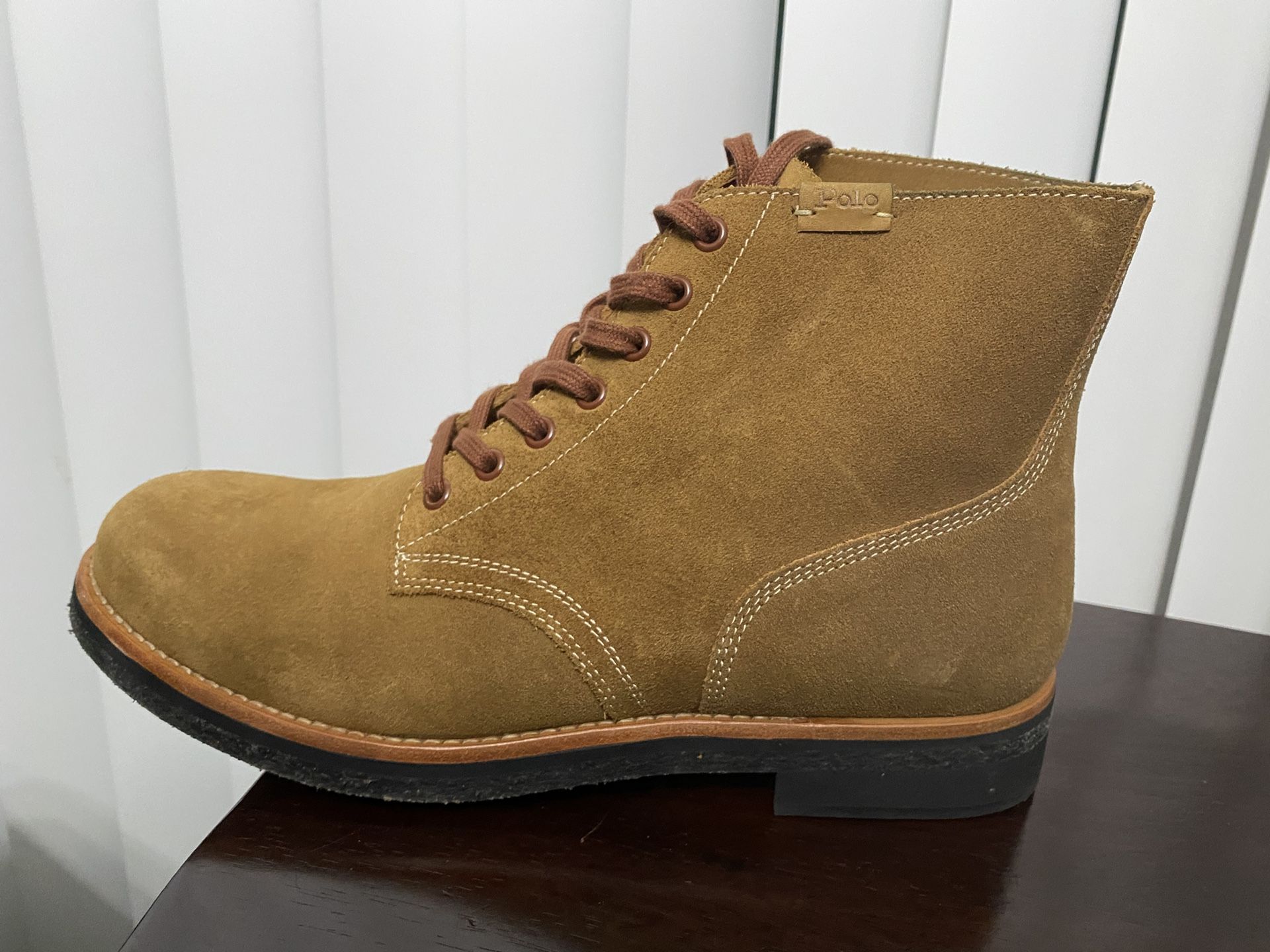 Ralph Lauren Men Army Boot Size 10C