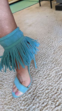 Beautiful Liliana fringed heels