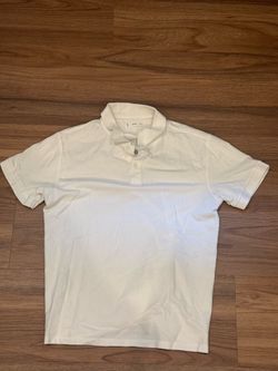 Mango White Polo Shirt Men’s Medium