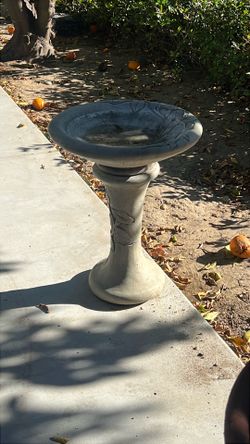 Bird bath for the garden