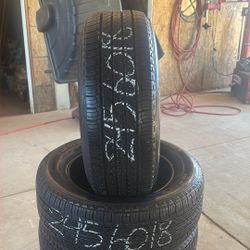 Set 245/60/18 Michelin 80% Vida 
