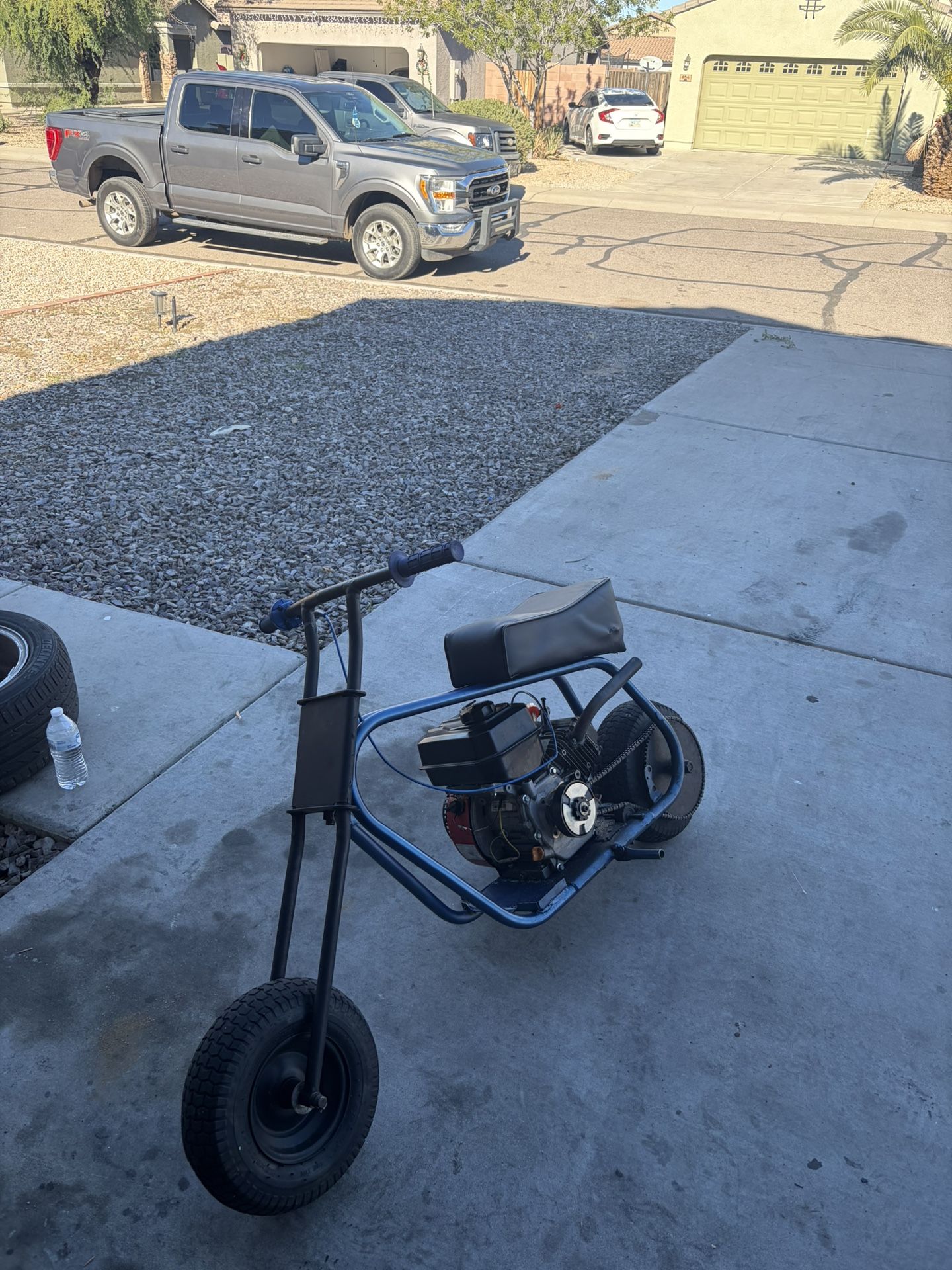 Vintage Cat Frame Minibike