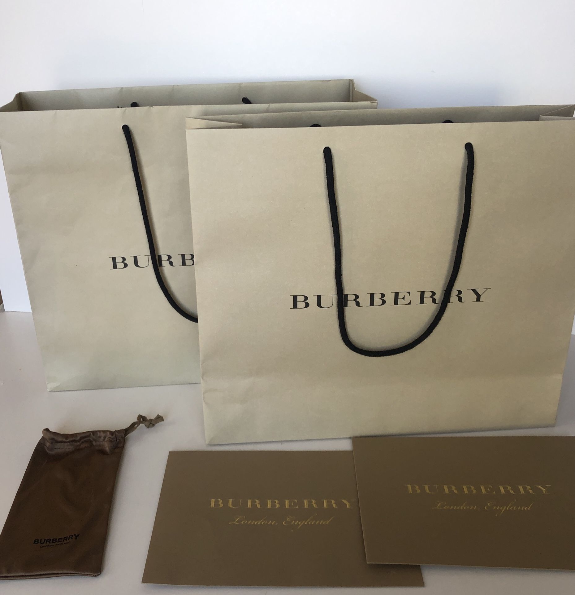 Burberry London Shopping Bags + More
