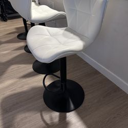 White Bar Stools