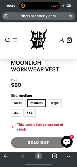 Alien Body Moonlight Vest