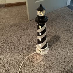 Lighthouse Figurine That Lights Up-$10 firm