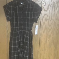 Calvin Klein Plaid Dress - Size 2