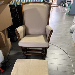 Rocking Chair And Ottoman