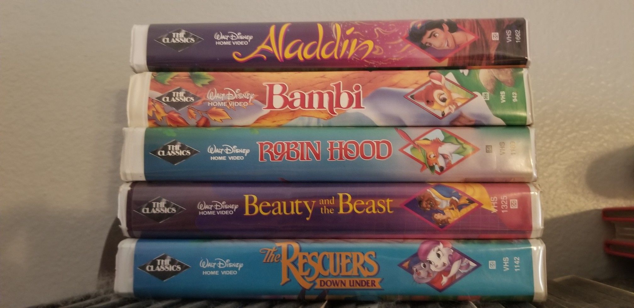 Disney VHS Tapes