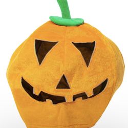 Halloween Pumpkin Plush Mascot Mask