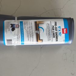 Oatey 6’ X 10’ Pre-cut Shower Pan Liner