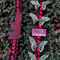 Leis With Paper Butterflies Or Money Butterflies 