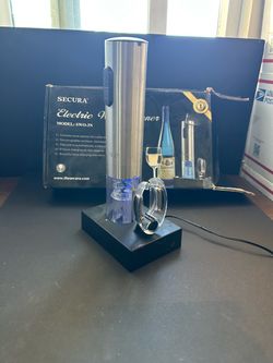 Secura Electric Wine Opener with Charging Base