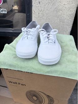 10.5 white vans