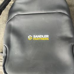 Sandler Partners Backpack With Lock And Water Proof Poncho