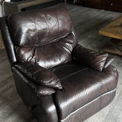 Leather Lazy Boy Recliner