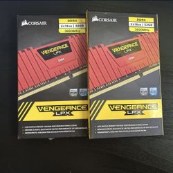 Corsair - DDR4 32GB 3600MHz RAM x2