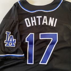 Shohei Ohtani Dodgers Nike Black Jersey