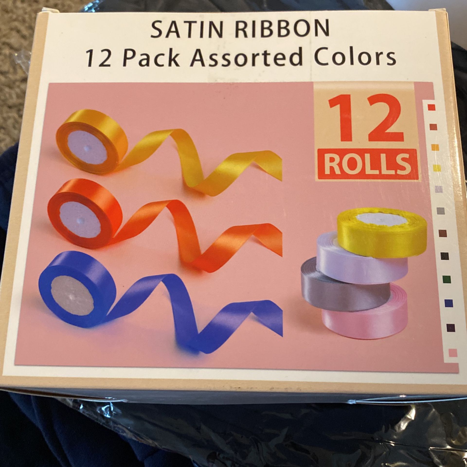 12 Pack Ribbons 