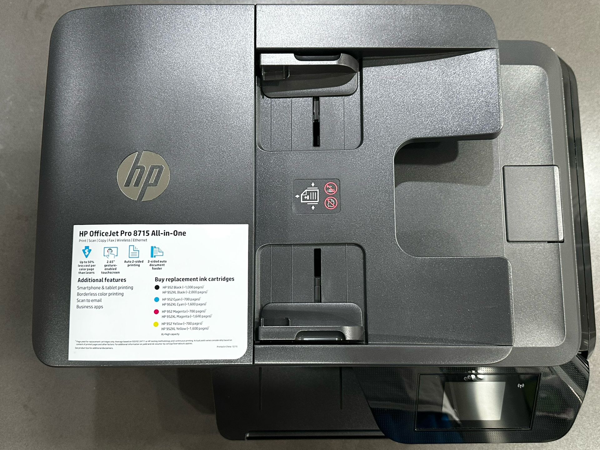 HP Officejet Pro 8715 Color Inkjet Printer All-in-one