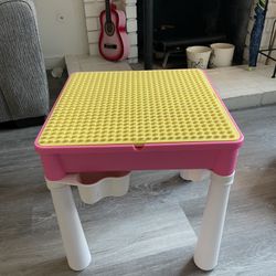 Kids Lego Activity Table And Storage! Ages 3+