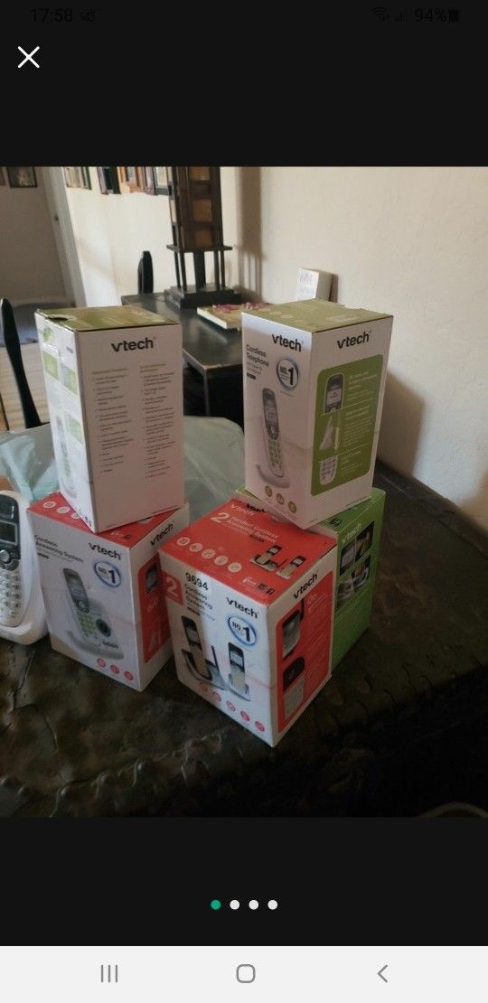 6 Or 7 Vtec Phones Condition New 40 FIRM Package Deal All Or Nothing