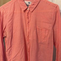 Women’s Long Sleeve Plaid Button Up 